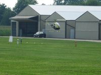 N283MW @ I80 - Arriving at the EAA fly-in - Noblesville, Indiana