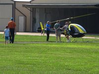 N283MW @ I80 - Drawing a small crowd at the EAA fly-in - Noblesville, Indiana