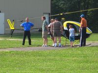 N283MW @ I80 - Drawing a small crowd at the EAA breakfast fly-in - Noblesville, Indiana