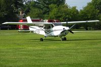 N2722F @ I80 - At the EAA fly-in - Noblesville, Indiana - by Bob Simmermon