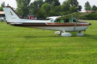 N4983G @ I80 - Departing the EAA breakfast fly-in - Noblesville, Indiana - by Bob Simmermon