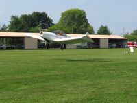 N6601Z @ I80 - Departing the EAA breakfast fly-in - Noblesville, Indiana - by Bob Simmermon