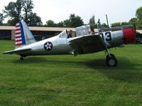 N57486 @ I80 - Arriving at the EAA fly-in - Noblesville, Indiana - by Bob Simmermon