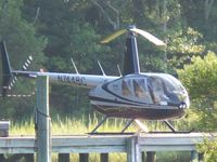 N744BC @ PRIVATE HE - taken in Virginia Beach, Va from a trail in First Landing State Park - by Chris W.
