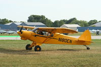 N180EN @ KOSH - PA18-150
