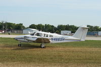 N466SH @ KOSH - Piper PA-44-180