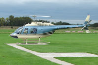 G-EWAW @ EGCB - Bell 206B at Barton