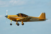 G-CCOR @ EGRO - 43. G-CCOR departing Heart Air Display, Rougham Airfield Aug 09