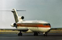 N88714 @ ELP - Boeing 727-224 of Continental Airlines taxying to the terminal at El Paso in October 1978. - by Peter Nicholson