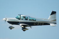 G-BTII @ EGRO - G-BTII Tiger departing Heart Air Display, Rougham Airfield Aug 09