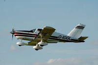G-IGGL @ EGRO - G-IGGL departing Heart Air Display, Rougham Airfield Aug 09 - by Eric.Fishwick
