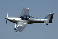 OO-F03 @ EBDT - This sleek machine looks like a plastic model aeroplane, but it certainly isn't.
