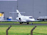 VT-RSR @ EGNR - Hawker 750 of GMR Aviation - by Chris Hall