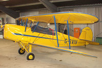 G-SVIV @ EGKH - 1948 Sn De Constructions Aeronautiques Du Nord STAMPE SV4C(G at Headcorn , Kent , UK - by Terry Fletcher