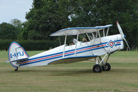 G-AYIJ @ EGKH - 1946 Sn De Constructions Aeronautiques Du Nord STAMPE SV4C(G at Headcorn , Kent , UK - by Terry Fletcher