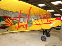 G-AWEF @ EGKH - 1947 Stampe SV4C at Headcorn , Kent , UK - by Terry Fletcher