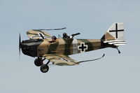 G-BUYU @ EGRO - 43. G-BUYU at Heart Air Display, Rougham Airfield Aug 09 converted to resemble a Junkers CL1