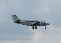 N410VE @ SHV - Landing at Shreveport Regional. - by paulp