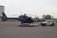 C-FCPS @ CYYC - Calgary Police Service Eurocopter 120 - by Andy Graf-VAP