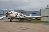 CF-YQG @ CYQF - Nunasi Central Airlines DC-3