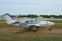 N5632S @ KOSH - Beech C55 - by Mark Pasqualino
