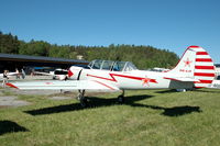 SE-LII @ ESOW - Yak-52 at Västerås Hässlö airport, Sweden