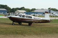 N333MK @ KOSH - Mooney M20M - by Mark Pasqualino