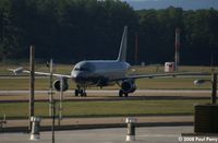 N436UA @ IAD - An A320 coming in, headed for the large terminal area