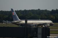 N581UA @ IAD - Sun kissed, and taxiing out
