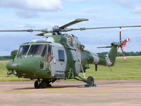 ZE380 @ EGVA - Westland Lynx AH9 ZE380 Royal Army