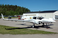 SE-MBB @ ESOW - Diamond DA42 Twin Star at  Västerås Hässlö airport, Sweden. - by Henk van Capelle