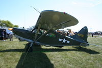 N22422 @ KOSH - Stinson L-5B - by Mark Pasqualino