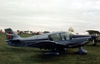 G-BDMB @ EGTC - Robin HR.100/210 Safari II on display at the 1977 Cranfield Business & Light Aviation Show. - by Peter Nicholson