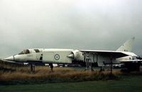 XR222 @ EGTC - The Cranfield Institute of Technology displayed their TSR.2 at the 1977 Cranfield Business & Light Aviation Show. - by Peter Nicholson