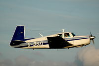 G-BSXI @ EGTH - 4. G-BSXI departing Shuttleworth Collection Evening Air Display Aug 09