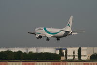 TC-TLC @ EBBR - flight TWI471 is descending to rwy 25L