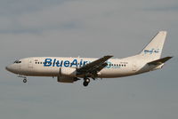 YR-BAA @ EBBR - arrival of flight JOR123 to rwy 25L