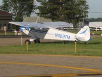 N4897M @ 4D0 - On the ramp at Grand Ledge, Michigan - by Bob Simmermon