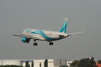 EC-KDX @ EBBR - flight VY7060 is descending to rwy 25L - by Daniel Vanderauwera