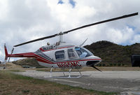 N695MC @ TFFJ - A Helicopter at the Apron of St. Barths
