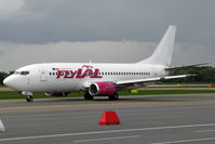 ES-LBC @ EETN - Taxiing for take-off at Tallinn airport - by A. Prokop