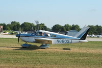 N6603J @ KOSH - Piper PA-28-180 - by Mark Pasqualino