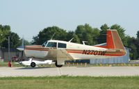 N2701W @ KOSH - Mooney M20E