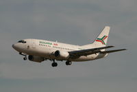 LZ-BOP @ EBBR - arrival of flight FB407 to rwy 25L