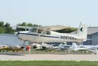 N6614A @ KOSH - Cessna 172 - by Mark Pasqualino