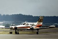 N8041Q @ DCA - Cessna 421B at Washington National in May 1973. - by Peter Nicholson
