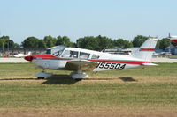 N55504 @ KOSH - Piper PA-28-180 - by Mark Pasqualino