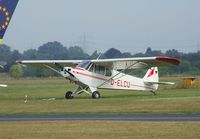 D-ELCU @ EDKB - Piper PA-18-95 Super Cub at the Bonn-Hangelar centennial jubilee airshow - by Ingo Warnecke