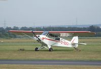 D-EDCI @ EDKB - Piper PA-18-95 Super Cub at the Bonn-Hangelar centennial jubilee airshow
