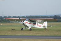 D-EDCI @ EDKB - Piper PA-18-95 Super Cub at the Bonn-Hangelar centennial jubilee airshow